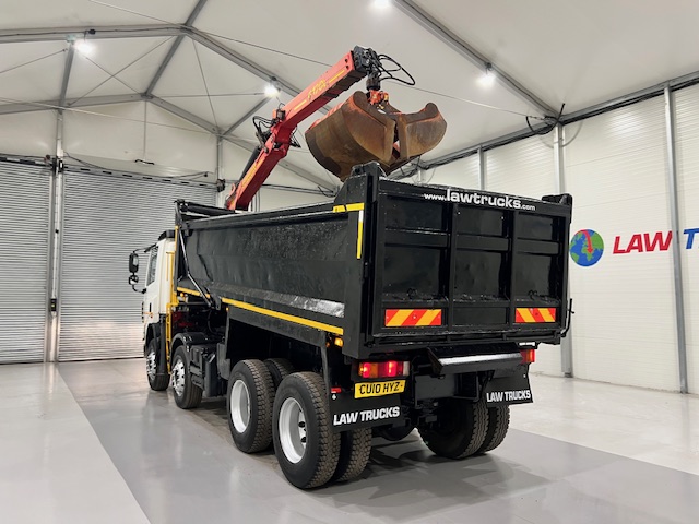 DAF CF85 360 8×4 Day Cab Steel Tipper Grab