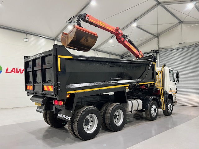 DAF CF85 360 8×4 Day Cab Steel Tipper Grab