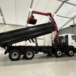 Hino 700 3241 8×4 Sleeper Cab Steel Tipper Grab - thumbnail
