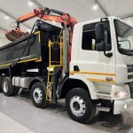 DAF CF85 360 8×4 Day Cab Steel Tipper Grab - thumbnail