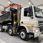 DAF CF85 360 8×4 Day Cab Steel Tipper Grab - thumbnail