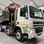 DAF CF85 360 8×4 Day Cab Steel Tipper Grab - thumbnail