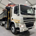 DAF CF85 360 8×4 Day Cab Steel Tipper Grab - thumbnail