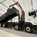 Hino 700 3241 8×4 Sleeper Cab Steel Tipper Grab - thumbnail