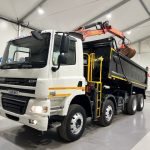 DAF CF85 360 8×4 Day Cab Steel Tipper Grab - thumbnail