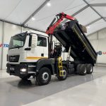 MAN TGS 35.360 8×4 Day Cab Steel Tipper Grab - thumbnail
