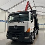 Hino 700 3241 8×4 Sleeper Cab Steel Tipper Grab - thumbnail