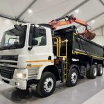DAF CF85 360 8×4 Day Cab Steel Tipper Grab - thumbnail