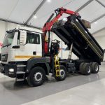MAN TGS 35.360 8×4 Day Cab Steel Tipper Grab - thumbnail