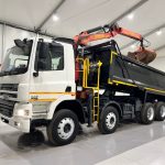 DAF CF85 360 8×4 Day Cab Steel Tipper Grab - thumbnail