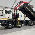 MAN TGS 35.360 8×4 Day Cab Steel Tipper Grab - thumbnail