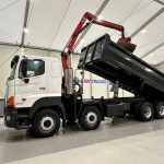 Hino 700 3241 8×4 Sleeper Cab Steel Tipper Grab - thumbnail