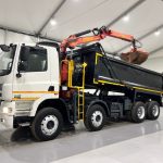 DAF CF85 360 8×4 Day Cab Steel Tipper Grab - thumbnail