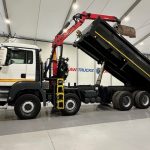 MAN TGS 35.360 8×4 Day Cab Steel Tipper Grab - thumbnail