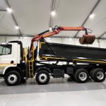 DAF CF85 360 8×4 Day Cab Steel Tipper Grab - thumbnail