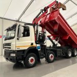 DAF CF85 410 8×4 Day Cab Steel Tipper Grab - thumbnail