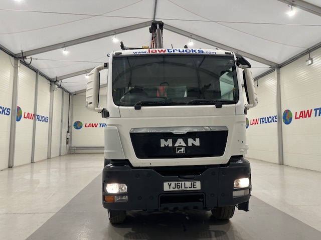 MAN TGS 35.360 8×4 Day Cab Steel Tipper Grab