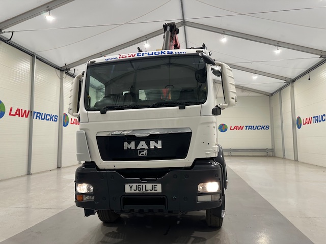 MAN TGS 35.360 8×4 Day Cab Steel Tipper Grab