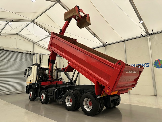 DAF CF85 410 8×4 Day Cab Steel Tipper Grab