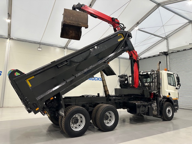 DAF CF75 310 6×4 Day Cab Steel Tipper Grab