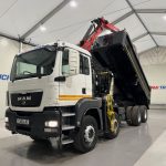 MAN TGS 35.360 8×4 Day Cab Steel Tipper Grab - thumbnail
