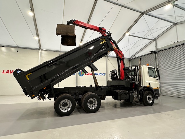 DAF CF75 310 6×4 Day Cab Steel Tipper Grab