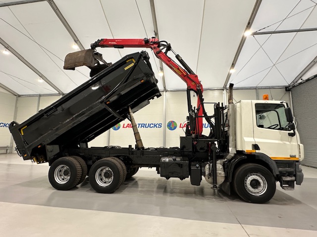 DAF CF75 310 6×4 Day Cab Steel Tipper Grab