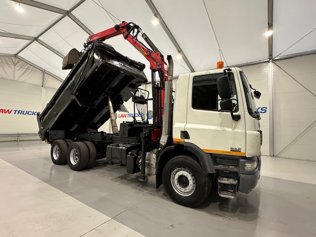 DAF CF75 310 6×4 Day Cab Steel Tipper Grab