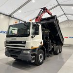 DAF CF75 310 6×4 Day Cab Steel Tipper Grab - thumbnail