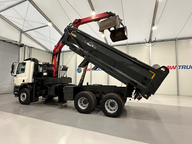 DAF CF75 310 6×4 Day Cab Steel Tipper Grab