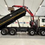 MAN TGS 35.360 8×4 Day Cab Steel Tipper Grab - thumbnail