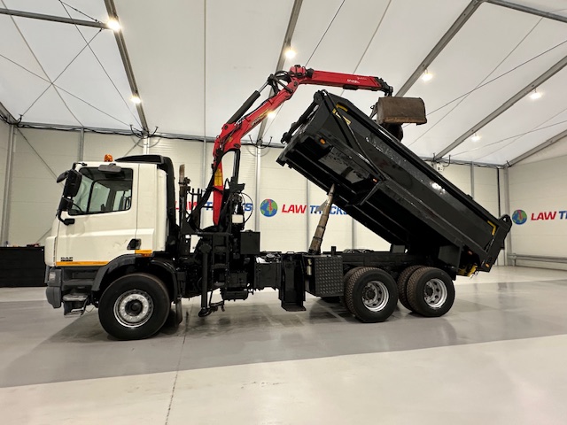 DAF CF75 310 6×4 Day Cab Steel Tipper Grab