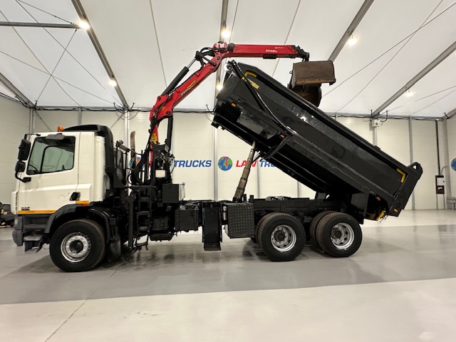 DAF CF75 310 6×4 Day Cab Steel Tipper Grab