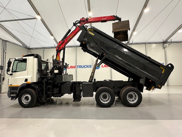 DAF CF75 310 6×4 Day Cab Steel Tipper Grab