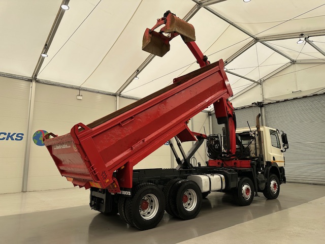 DAF CF85 410 8×4 Day Cab Steel Tipper Grab