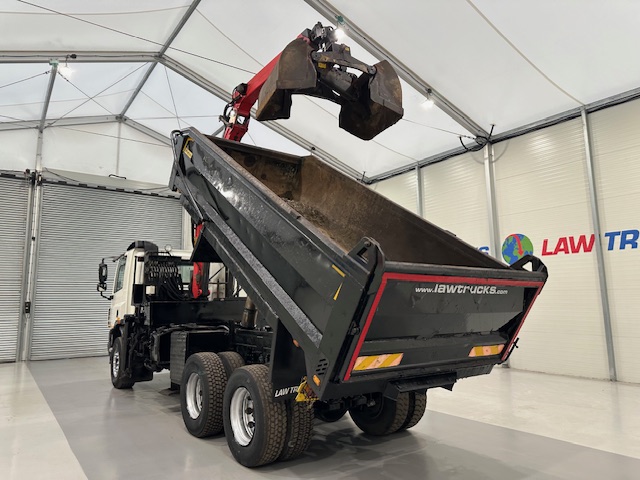 DAF CF75 310 6×4 Day Cab Steel Tipper Grab