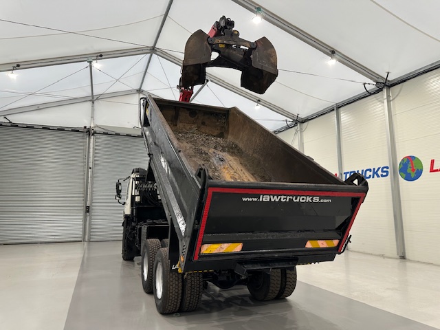 DAF CF75 310 6×4 Day Cab Steel Tipper Grab