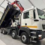 MAN TGS 35.360 8×4 Day Cab Steel Tipper Grab - thumbnail