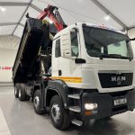 MAN TGS 35.360 8×4 Day Cab Steel Tipper Grab - thumbnail