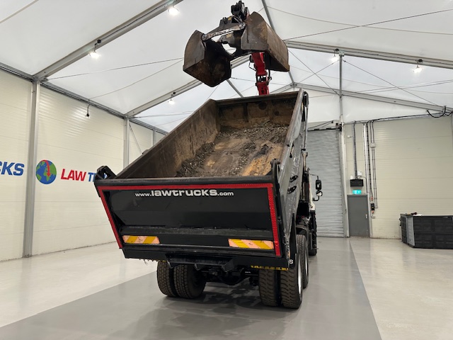DAF CF75 310 6×4 Day Cab Steel Tipper Grab
