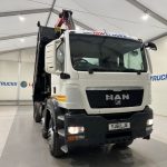 MAN TGS 35.360 8×4 Day Cab Steel Tipper Grab - thumbnail