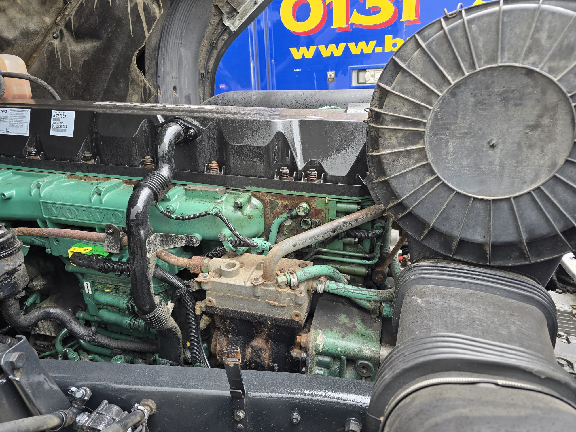 Volvo FH 460 6×2 Midlift Tractor Unit PTO