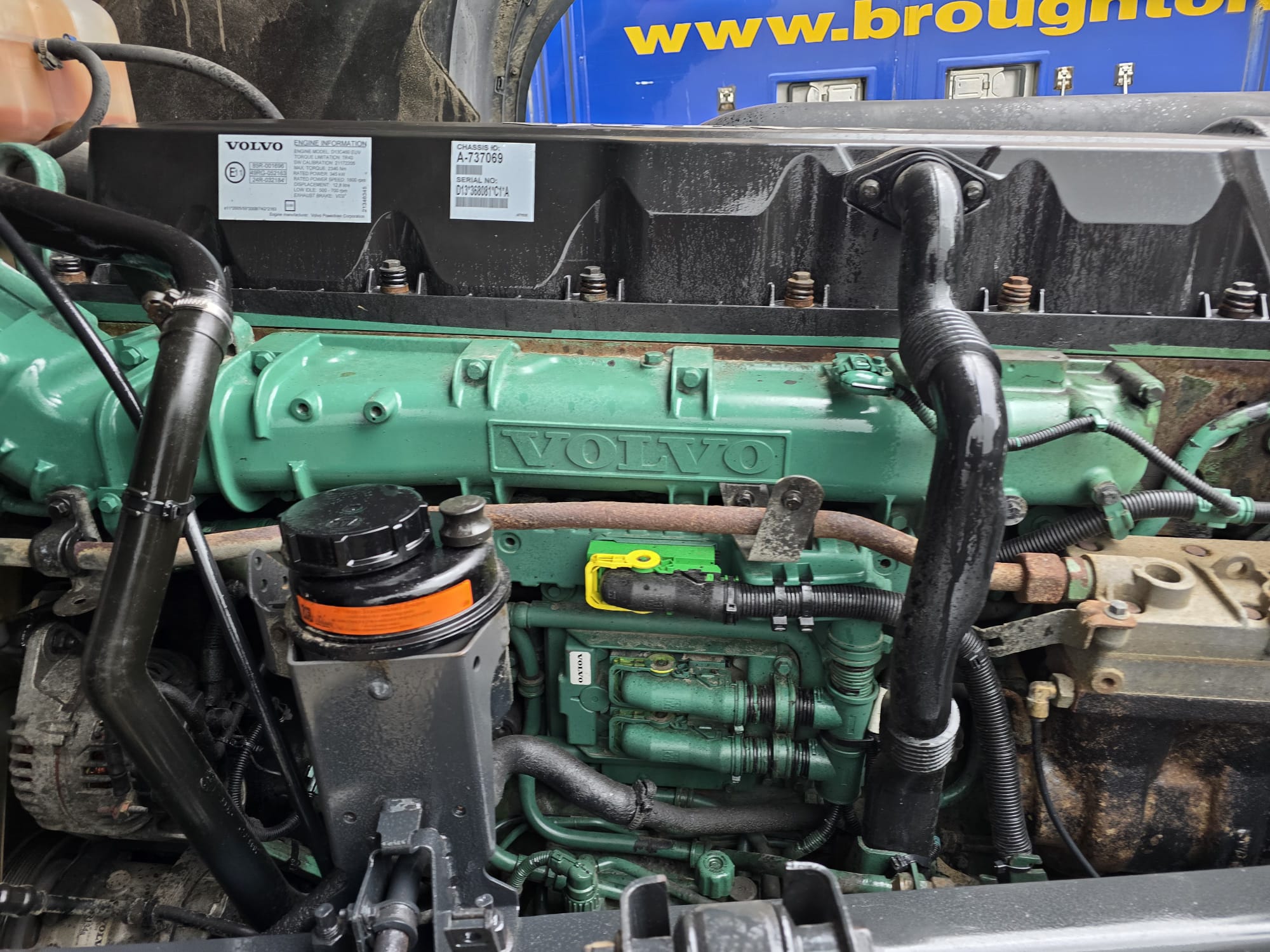 Volvo FH 460 6×2 Midlift Tractor Unit PTO