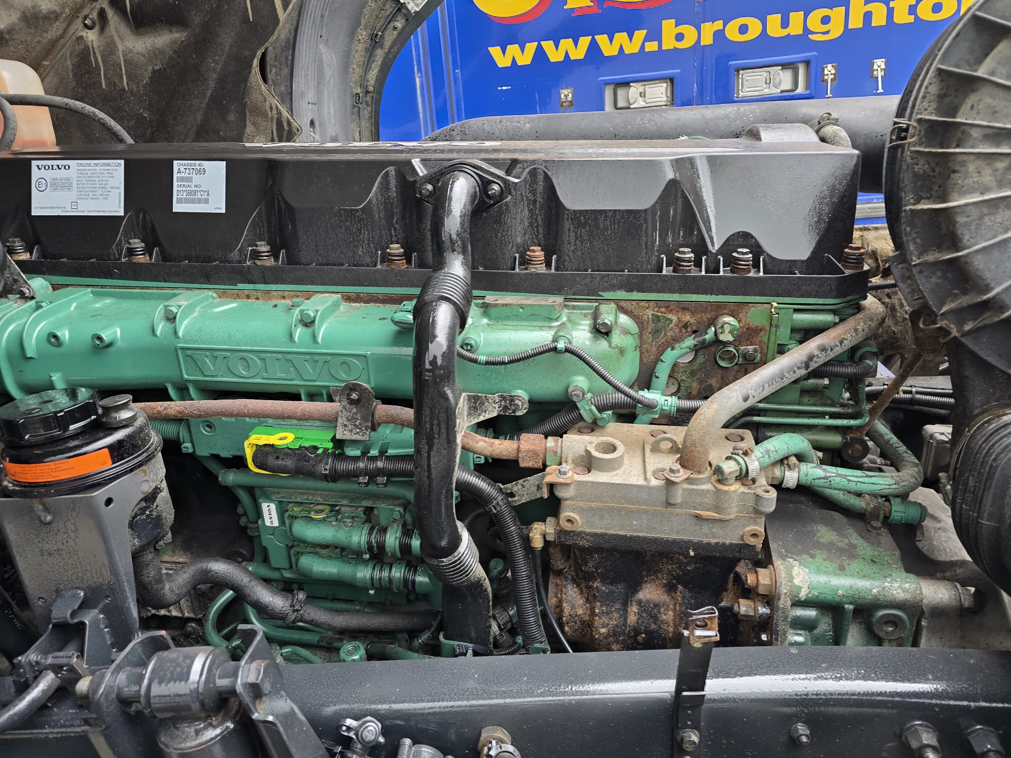 Volvo FH 460 6×2 Midlift Tractor Unit PTO