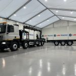 DAF CF85 360 8×2 Flatbed Brick Grab Drawbar - thumbnail