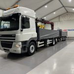 DAF CF85 460 6×2 Flatbed Drawbar Brick Grab - thumbnail