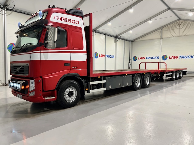 Volvo FH 500 6×2 Rear Lift Flatbed’s Drawbar