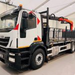 Iveco Stralis 310 Euro 6 6×2 Dropside Brick Grab - thumbnail