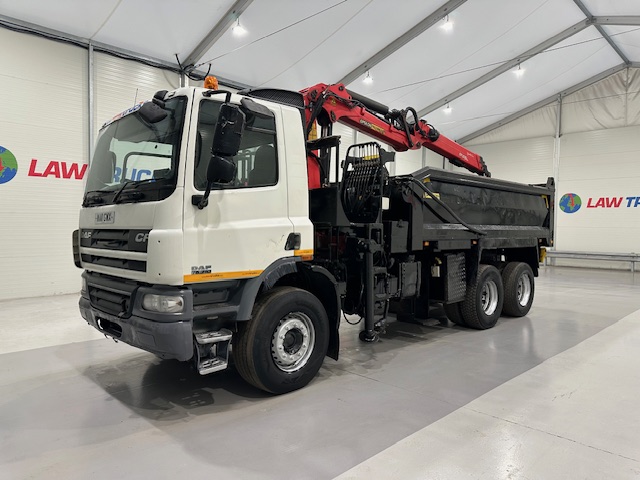 DAF CF75 310 6×4 Day Cab Steel Tipper Grab