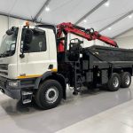 DAF CF75 310 6×4 Day Cab Steel Tipper Grab - thumbnail